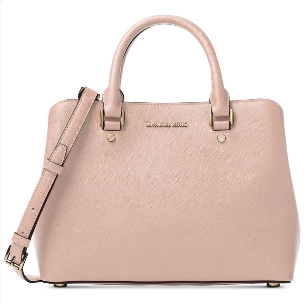 Michael Kors Savannah Saffiano Leather Satchel